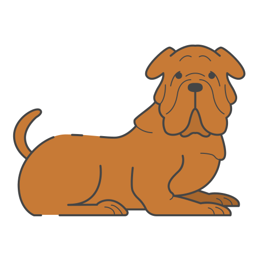 shar pei Generic color lineal-color icon