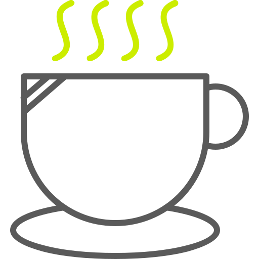 tazza da tè Generic color outline icona