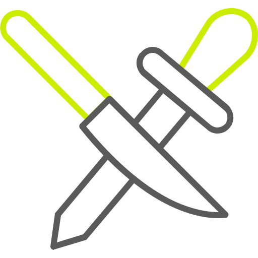 Точилка для ножей Generic color outline иконка