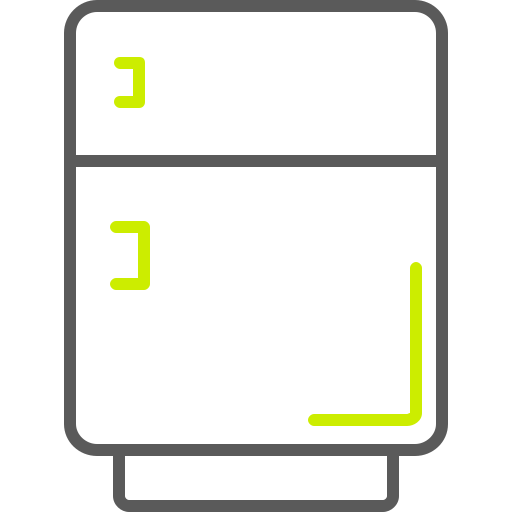 refrigerador Generic color outline icono