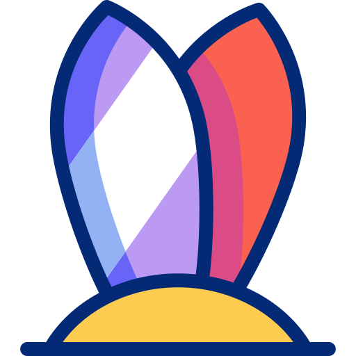 サーフィン Basic Accent Lineal Color icon