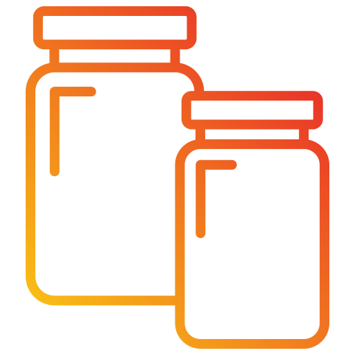 Glass jar Generic gradient outline icon