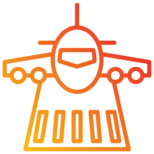 aviación Generic gradient outline icono