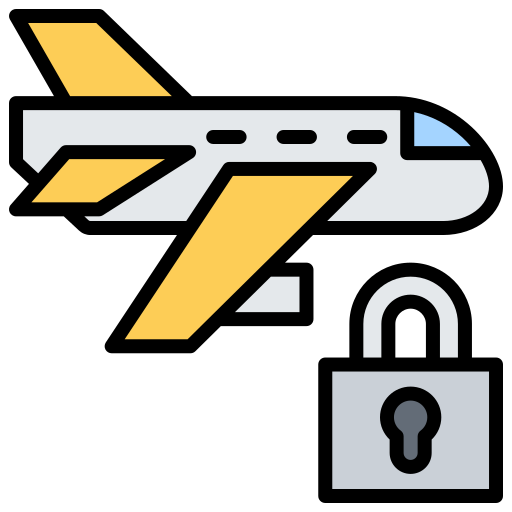 privatjet Generic color lineal-color icon