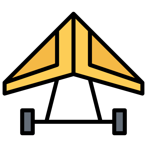 ハンググライダー Generic color lineal-color icon