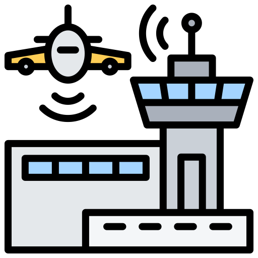 Airport Generic color lineal-color icon