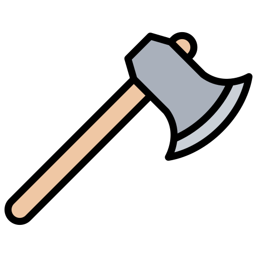 Hatchet Generic color lineal-color icon