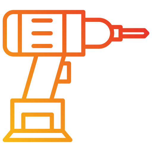 Electric drill Generic gradient outline icon