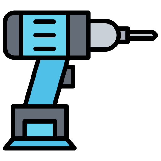 Electric drill Generic color lineal-color icon