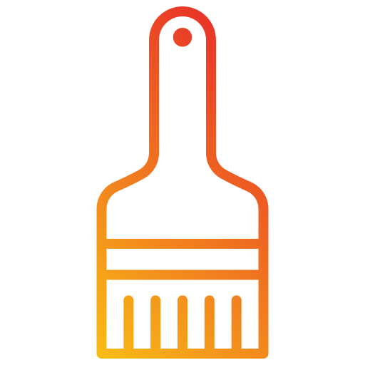 Paintbrush Generic gradient outline icon