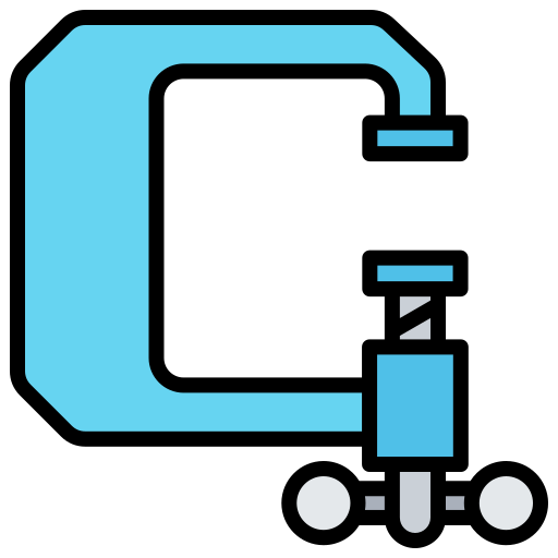 C clamp Generic color lineal-color icon