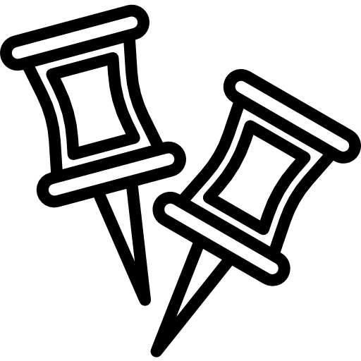 プッシュピン Catkuro Lineal icon