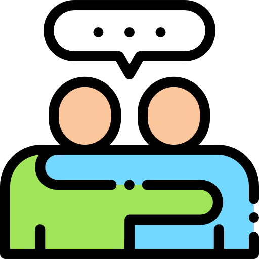 freundschaft Detailed Rounded Lineal color icon