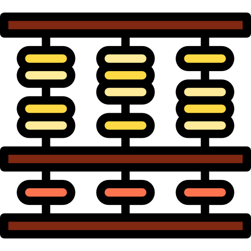 Ábaco Catkuro Lineal Color icono