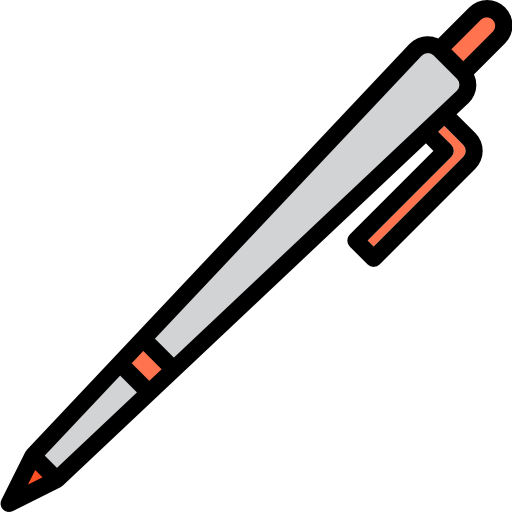 długopis Catkuro Lineal Color ikona