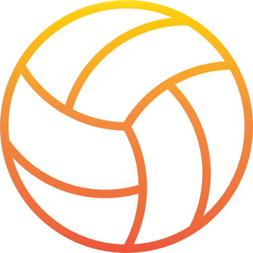 volleybal Catkuro Gradient icoon