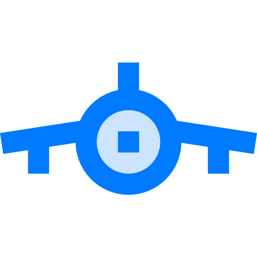 avion Vitaliy Gorbachev Blue Icône