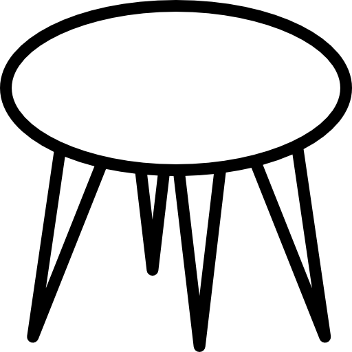 Круглый стол Catkuro Lineal иконка