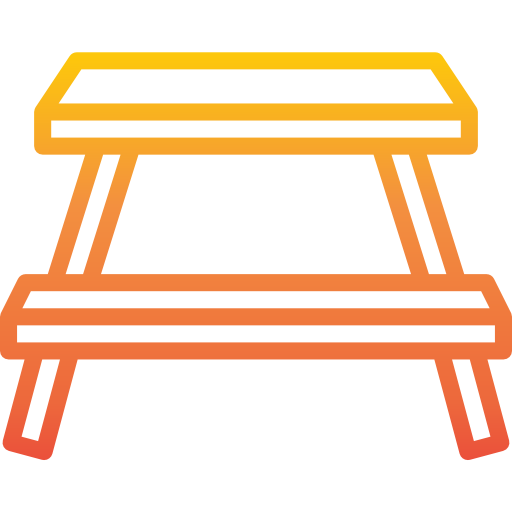 mesa de picnic Catkuro Gradient icono