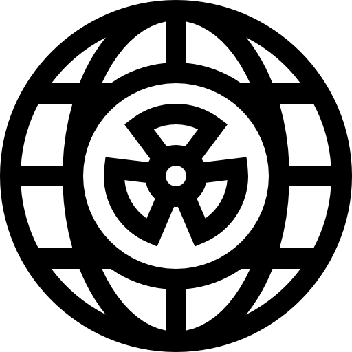radioactividad Basic Straight Lineal icono