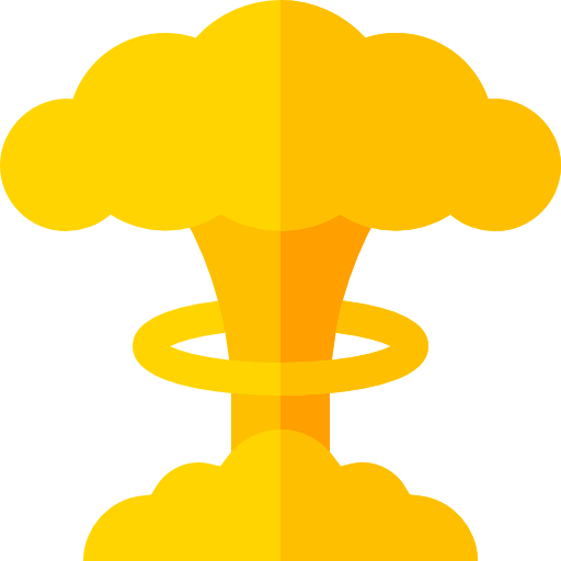 explosion Basic Straight Flat icon