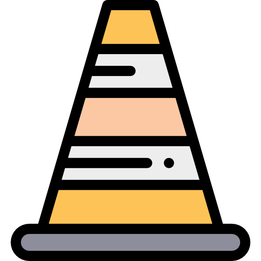 cono Detailed Rounded Lineal color icono