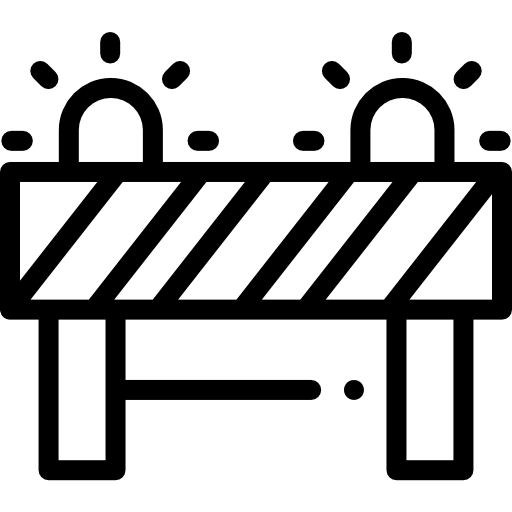 バリア Detailed Rounded Lineal icon