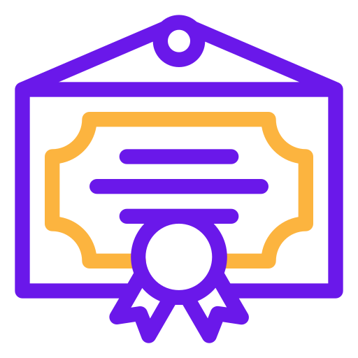 Certificate Generic color outline icon