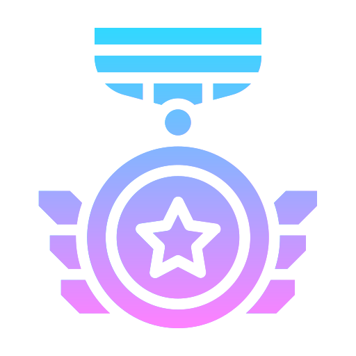 medalha Generic gradient fill Ícone
