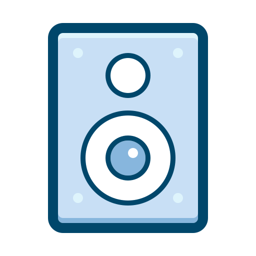 Loudspeaker Generic color lineal-color icon