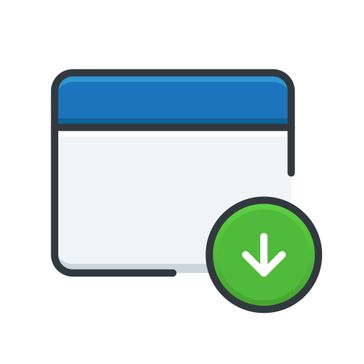 Download window Generic color lineal-color icon