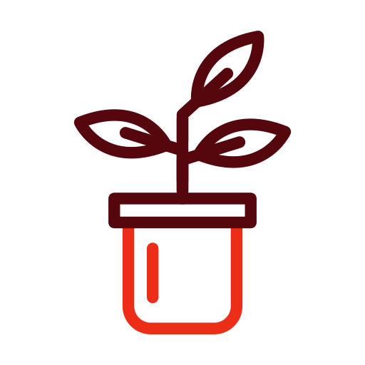planten Generic color outline icoon