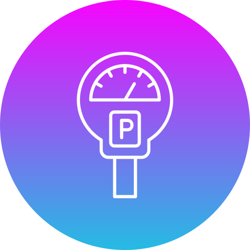Parking meter Generic gradient fill icon