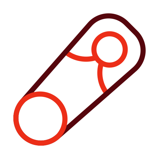 Safety pin Generic color outline icon