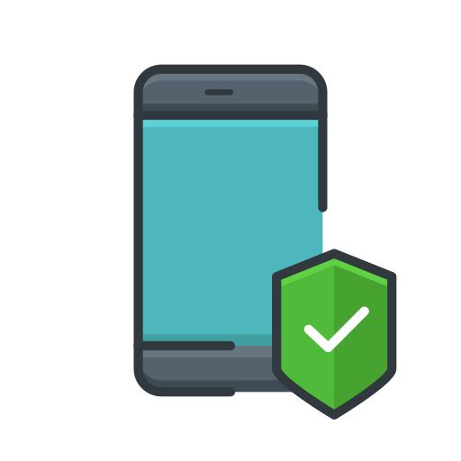 Mobile security Generic color lineal-color icon