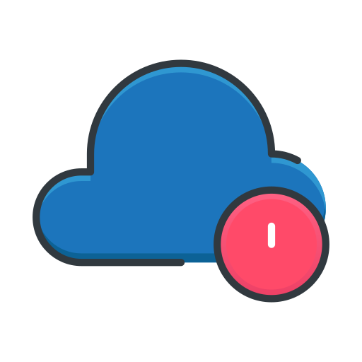 Cloud exploit Generic color lineal-color icon