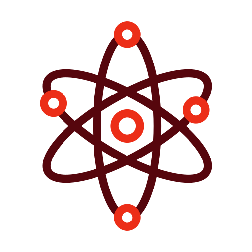 Ядерный Generic color outline иконка