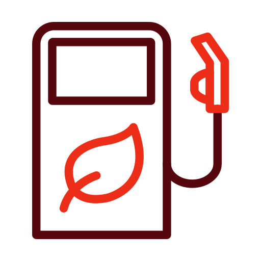 에코 연료 Generic color outline icon