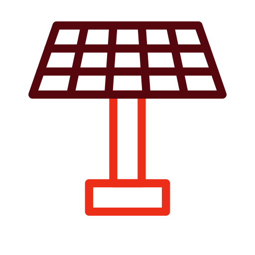 ソーラーパネル Generic color outline icon