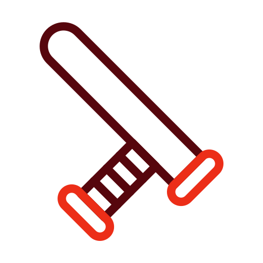 Baton Generic color outline icon