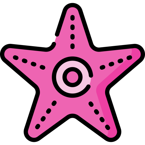 gwiazda morska Special Lineal color ikona