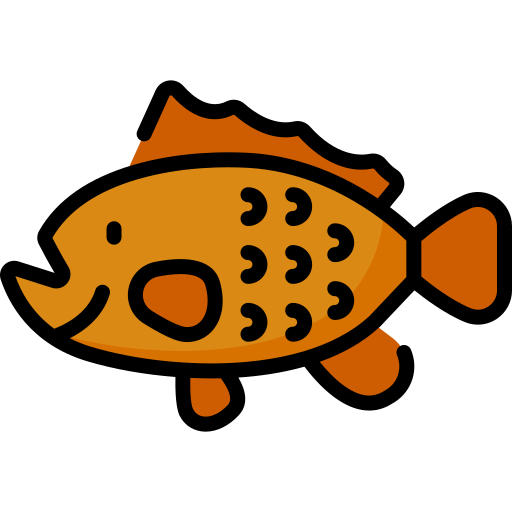 czerwona ryba Special Lineal color ikona