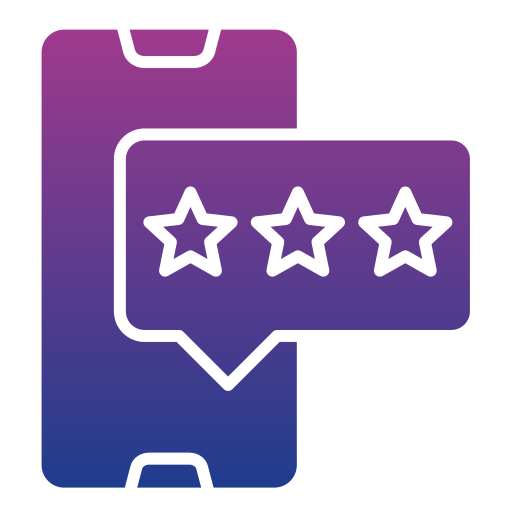 App rating Generic gradient fill icon