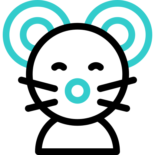 Mouse Basic Accent Outline icon