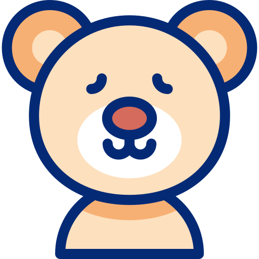 Bear Basic Accent Lineal Color icon