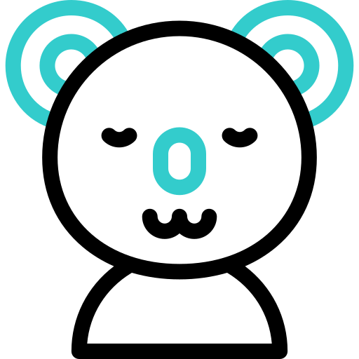 coala Basic Accent Outline icono