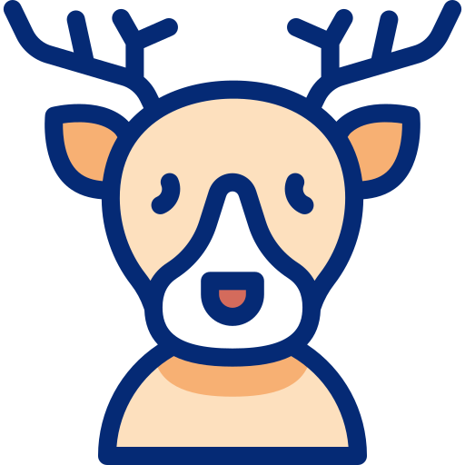 Deer Basic Accent Lineal Color icon