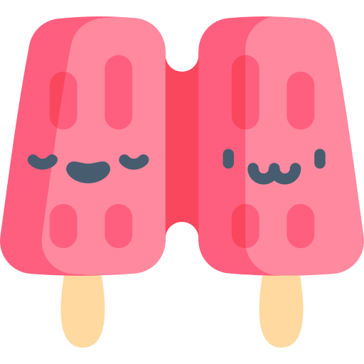 Popsicle Kawaii Flat icon
