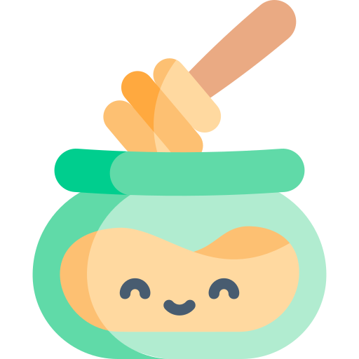 Honey Kawaii Flat icon