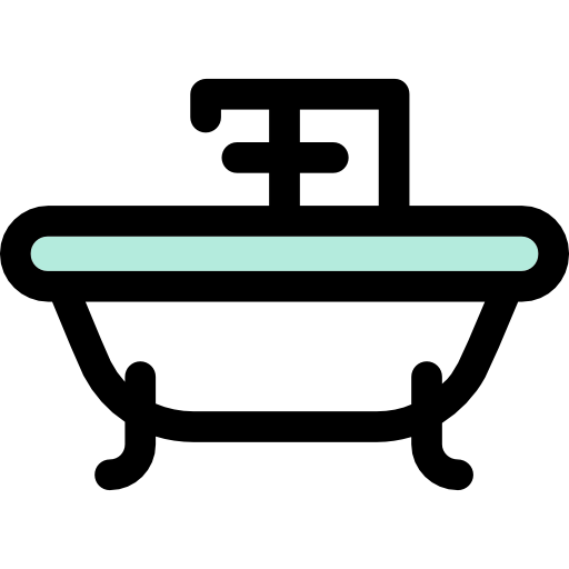 vasca da bagno  icona